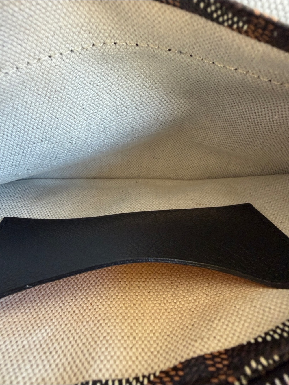 Goyard Plumet Crossbody Bag - Black/Brown - Picture 6 of 9